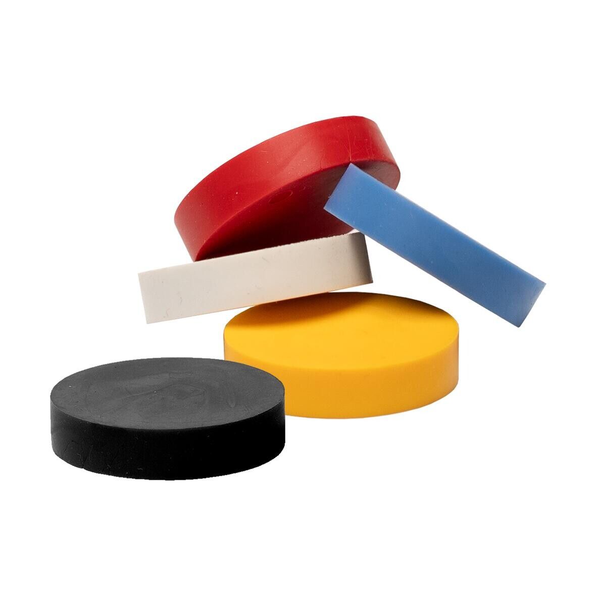 Radiergummi Rund - standard-blau PP-327