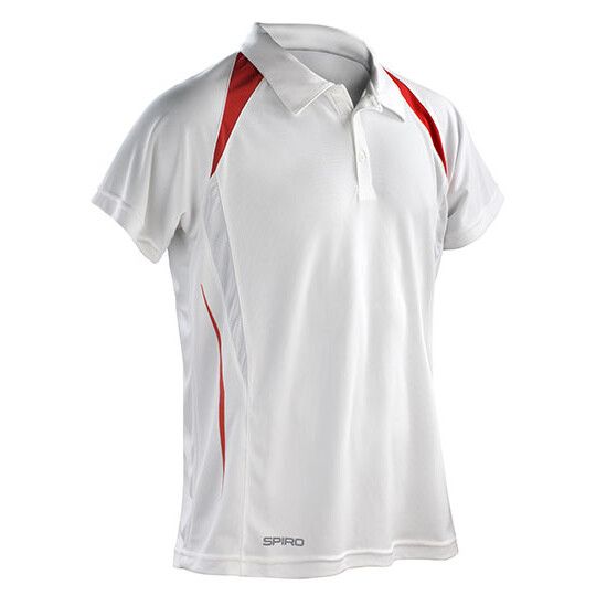 Men´s Team Spirit Polo - white - red-832