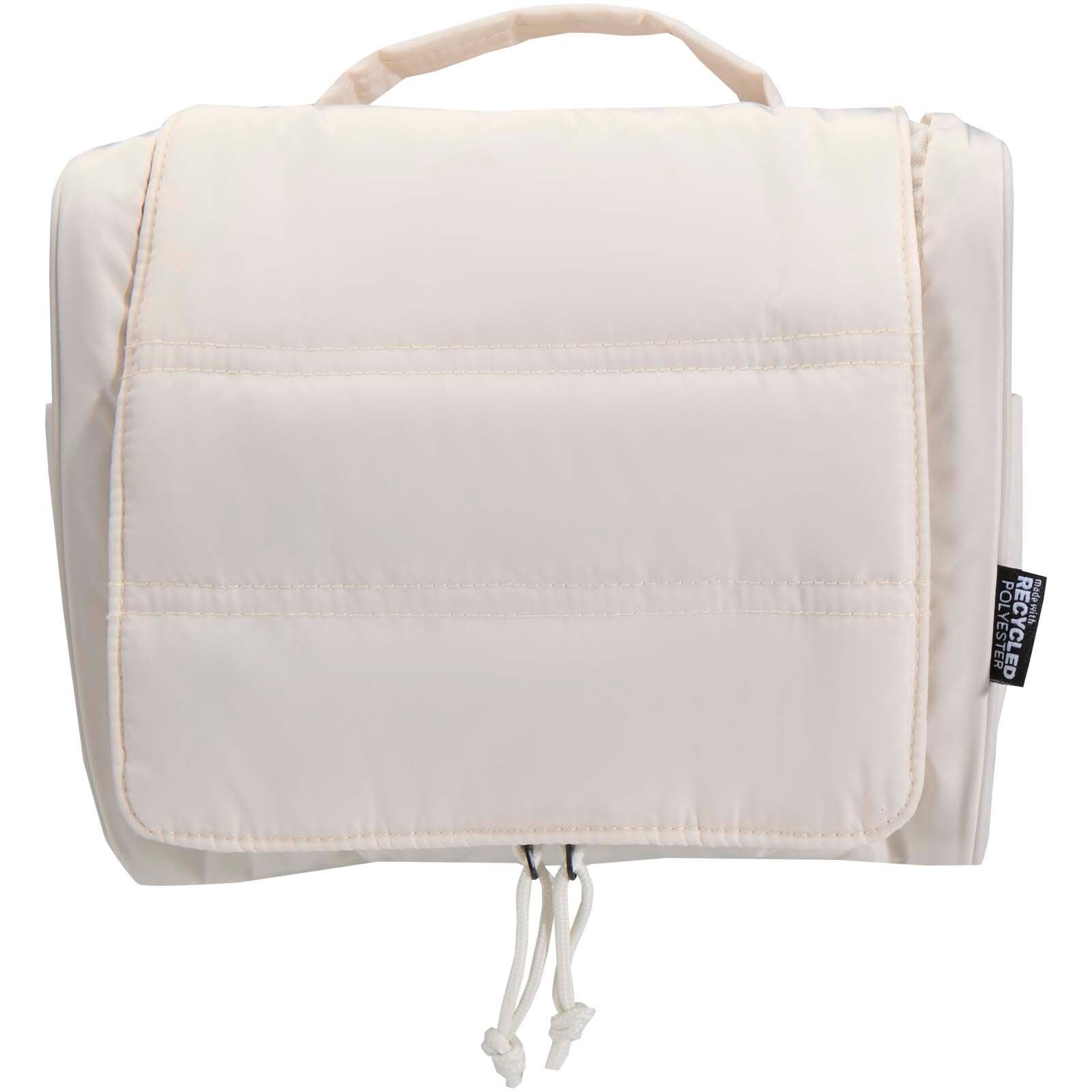 Puffer GRS recycelte aufhängbare Kulturtasche 8L - sandstone-358