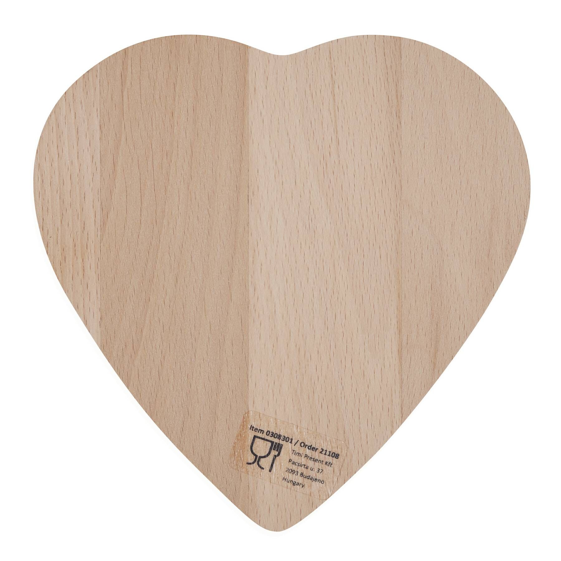 Schneidebrett WOODEN HEART - Holz-696