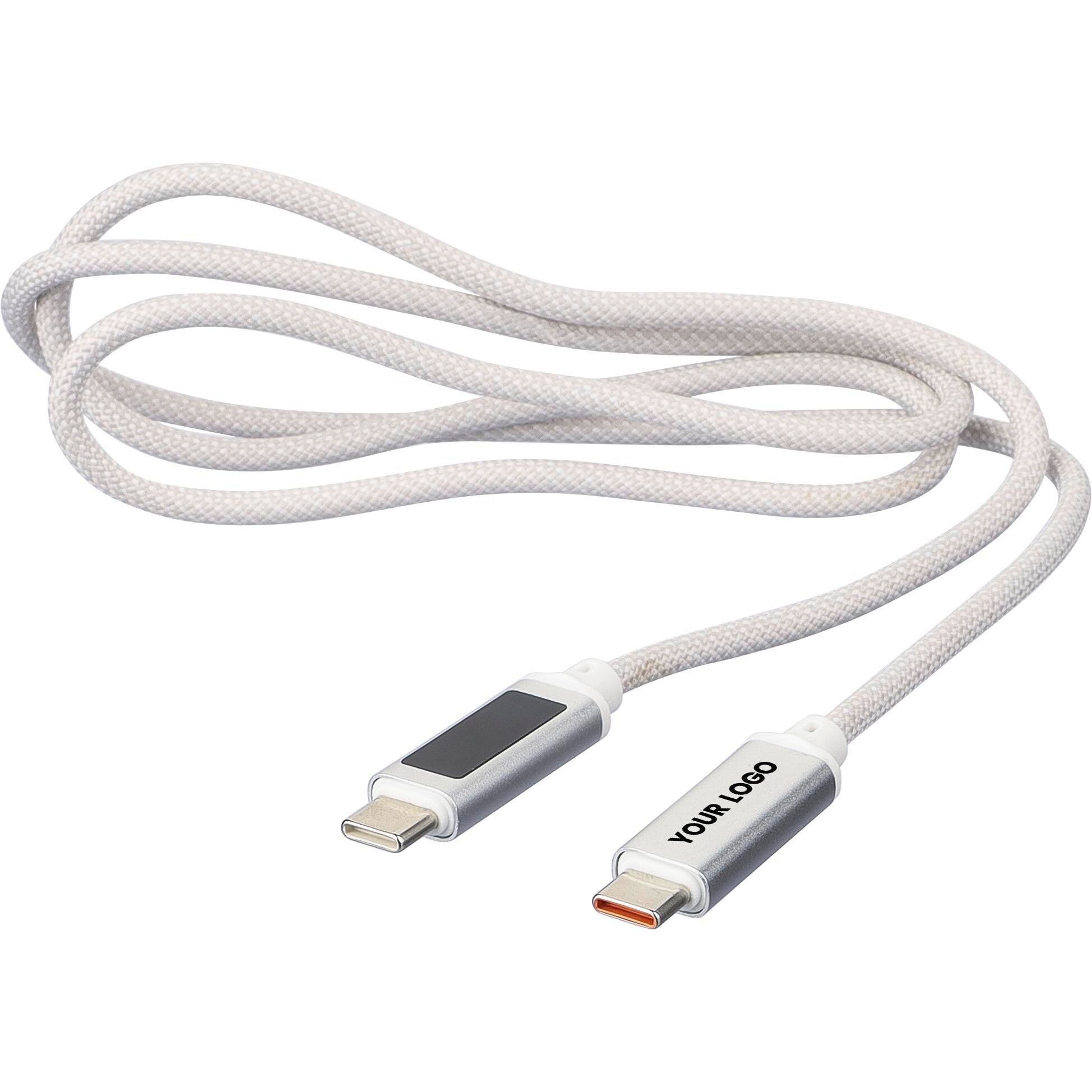 Nylon-Ladekabel 100W Gerd - weiß-414