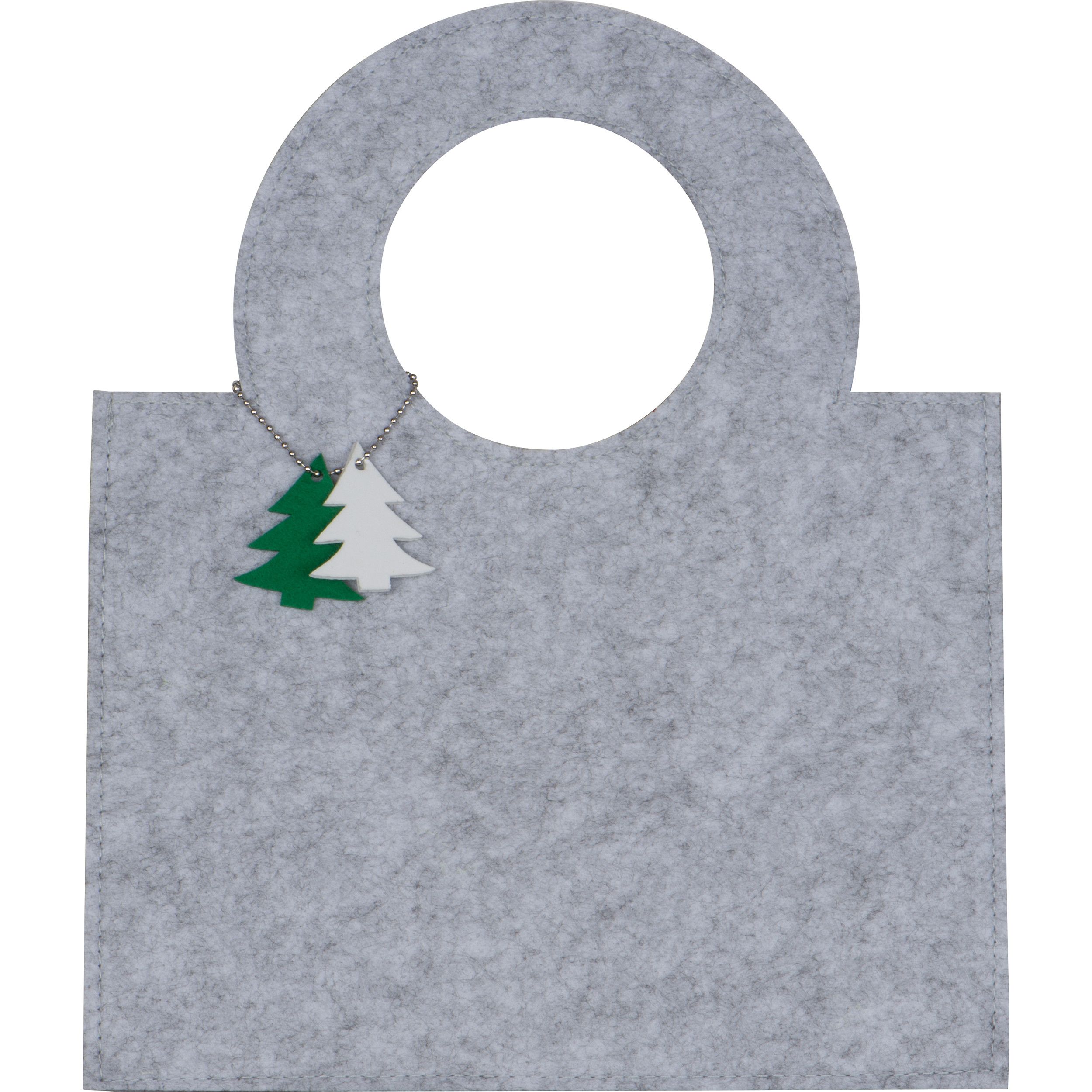 Tasche aus Filz Osorno - silbergrau-167