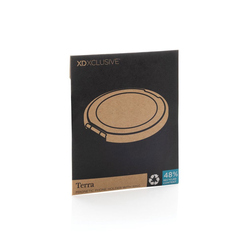 Terra Magnetic magnetischer Handyhalter mit Ring - grau-538
