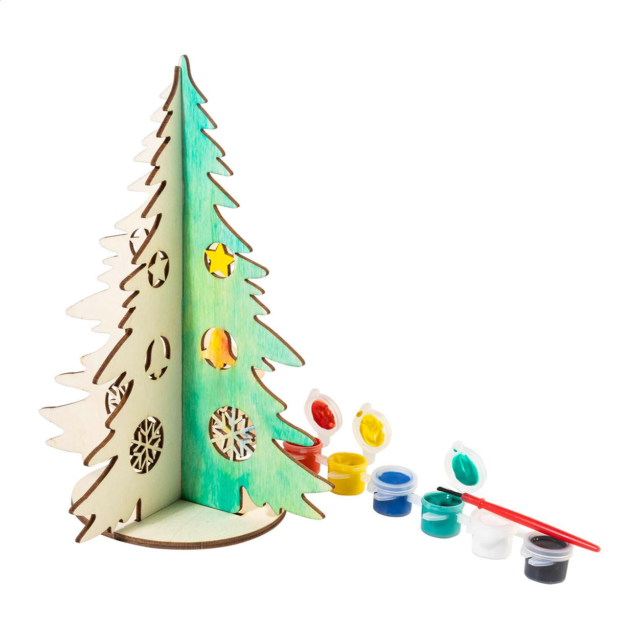 Malagran DIY Weihnachtsbaum - natur - mehrfarbig-961