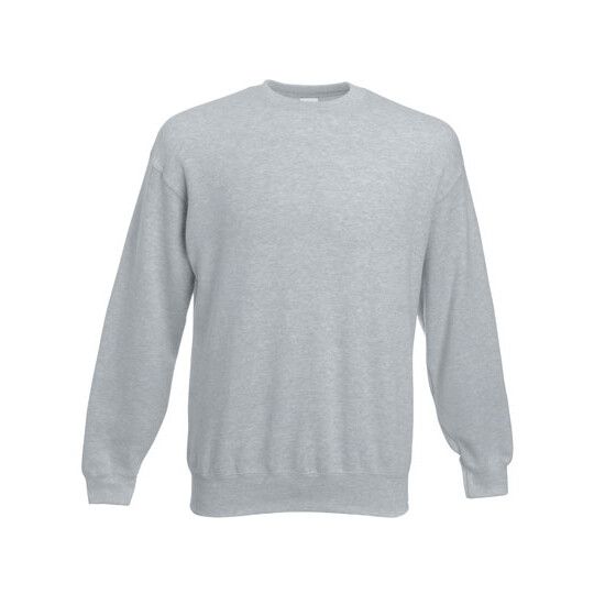 Classic Set-in Sweat - heather grey-441