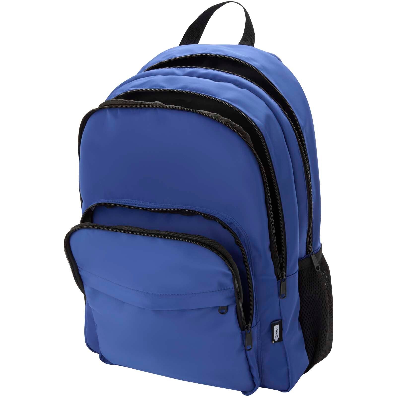Trend Plus 15" Laptop-Rucksack aus recyceltem GRS-Material 20 L - royalblau-872