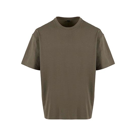 Oversized Tee - olive-857