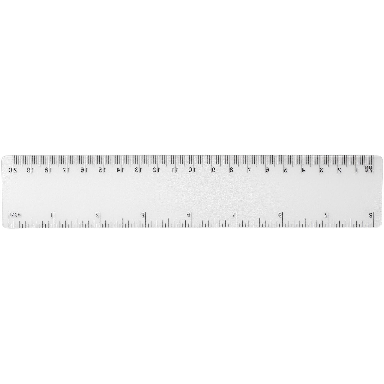 Rothko 20 cm Kunststofflineal - transparent-970