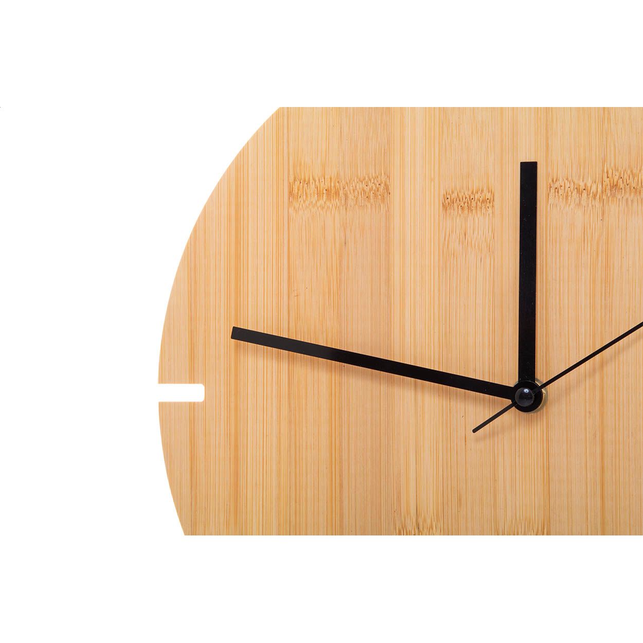 Tokei Wanduhr aus Bambus - natur-830