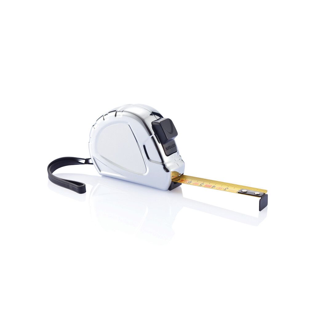 5m/19mm Auto-Stopp Maßband Ergonomic - silber-789