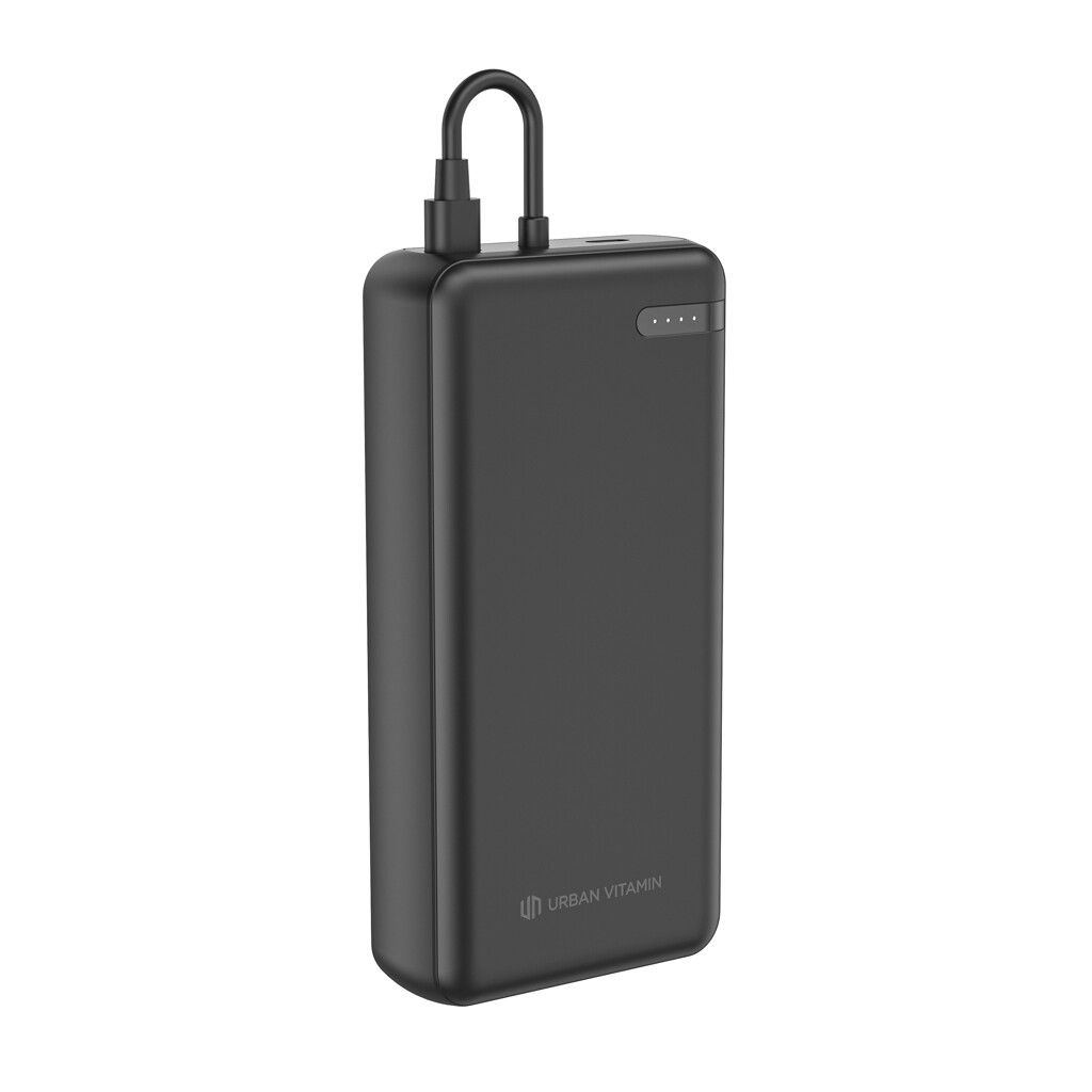 Urban Vitamin Menlo Park RCS rPlastik 20000 20W PD Powerbank - schwarz-752