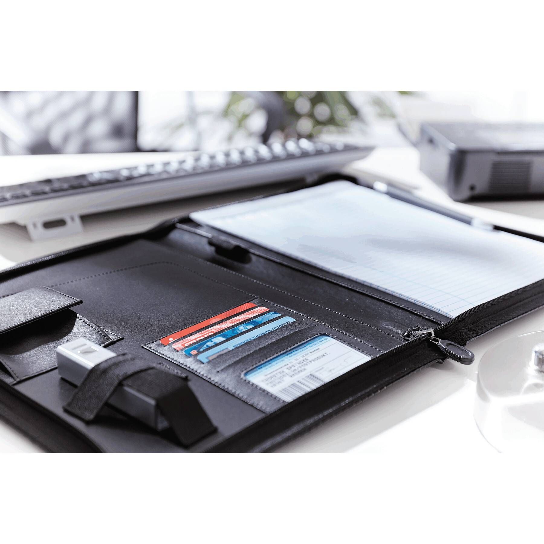 Portfolio HILL DALE ZIP im DIN-A4-Format - schwarz-448