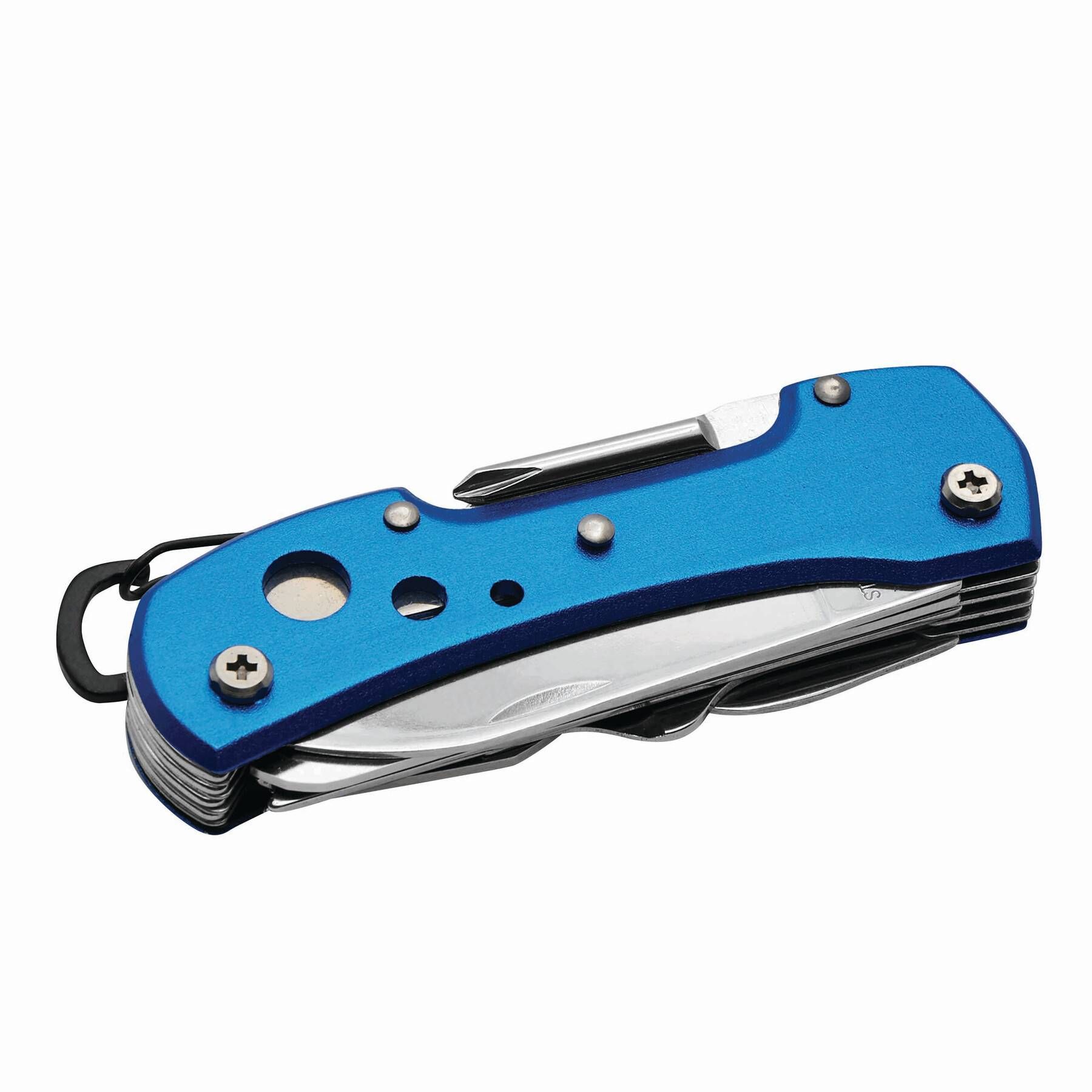 Taschenmesser STRONG HELPER, 12-teilig - blau-522