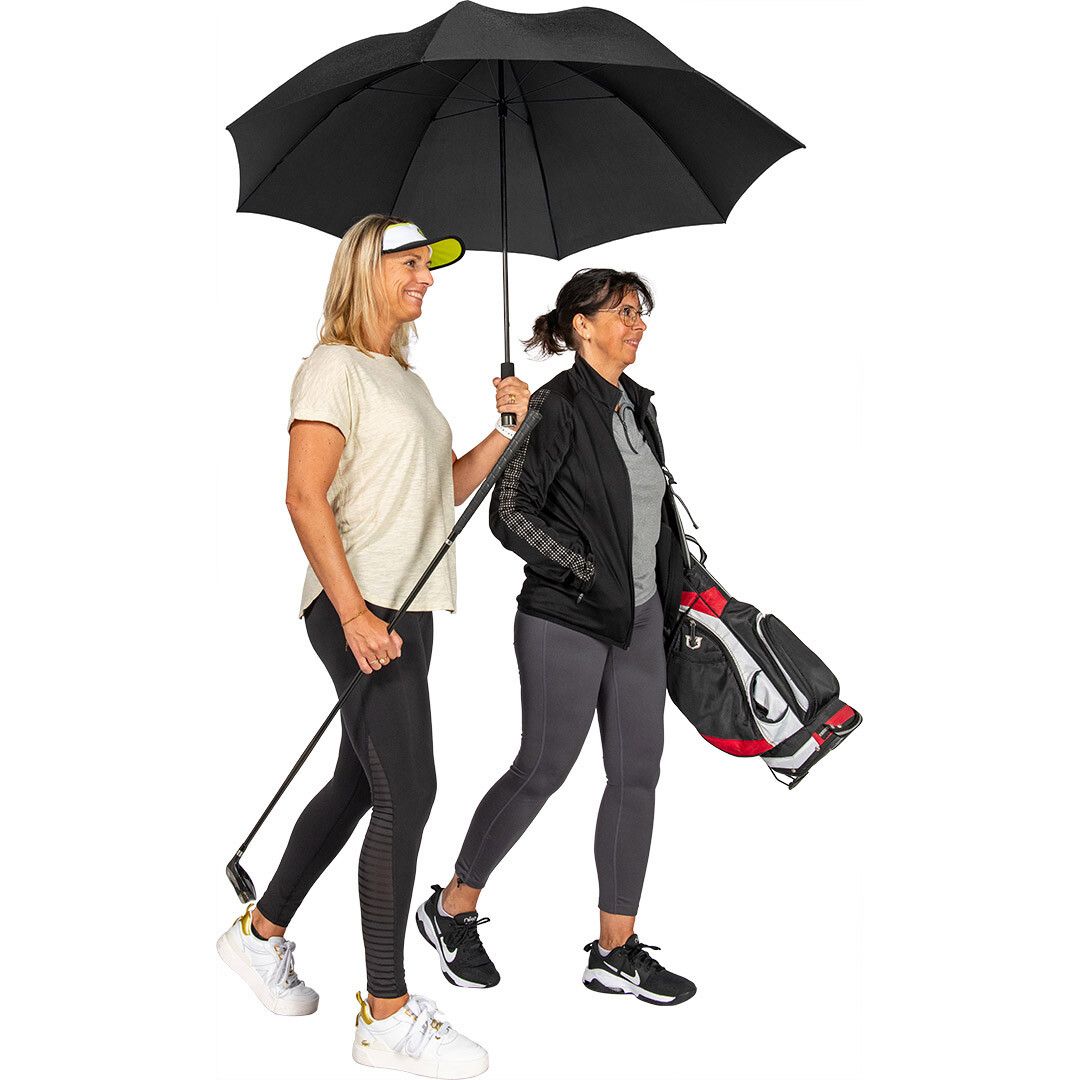 Gästeschirm FARE® Carbon UltraLight Ø130 cm - schwarz-838