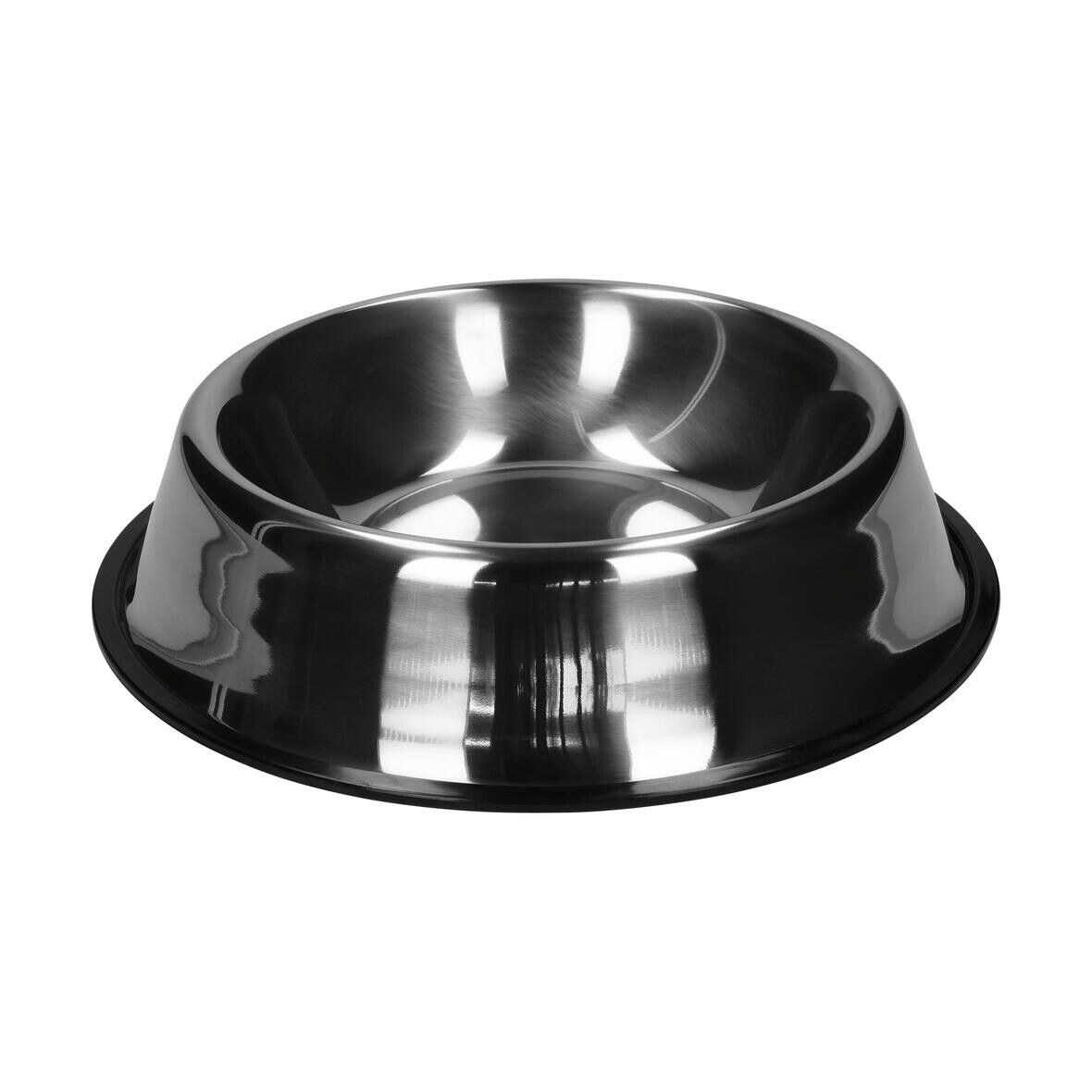 Hundenapf Dog 1000 ml - silber-508