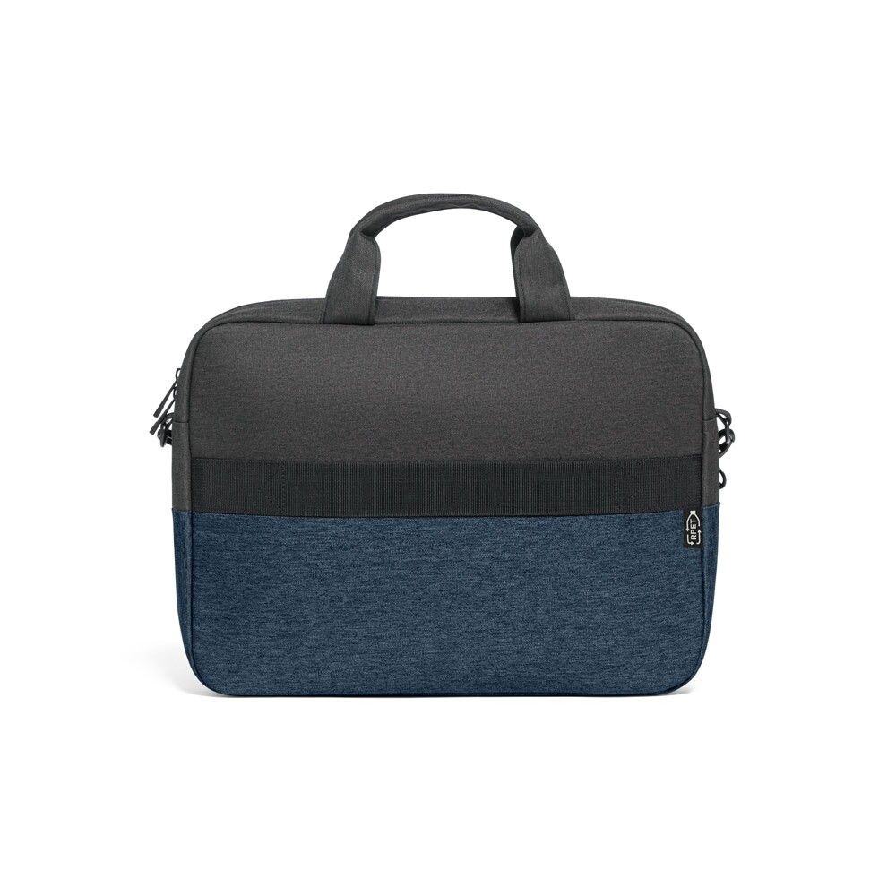 GENOA Gepolsterte Laptoptasche aus recyceltem 600D-Polyester 15“ - blau-802