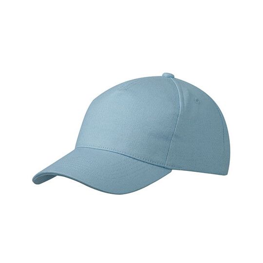 5 Panel Cap Heavy Cotton - light blue-416