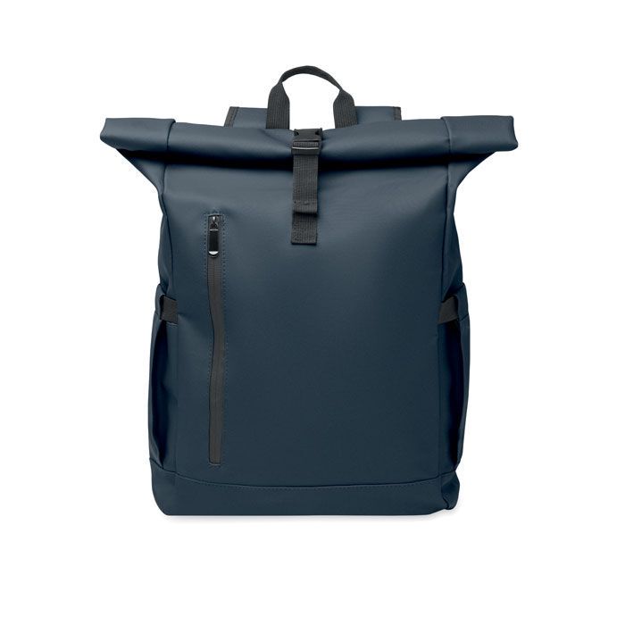 Rolltop-Rucksack 600D RPET BANGKOK ROLL - blau-633