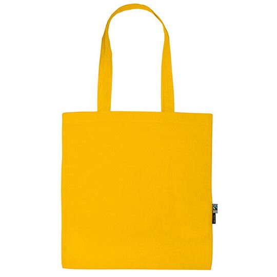 Shopping Bag With Long Handles - yellow-303