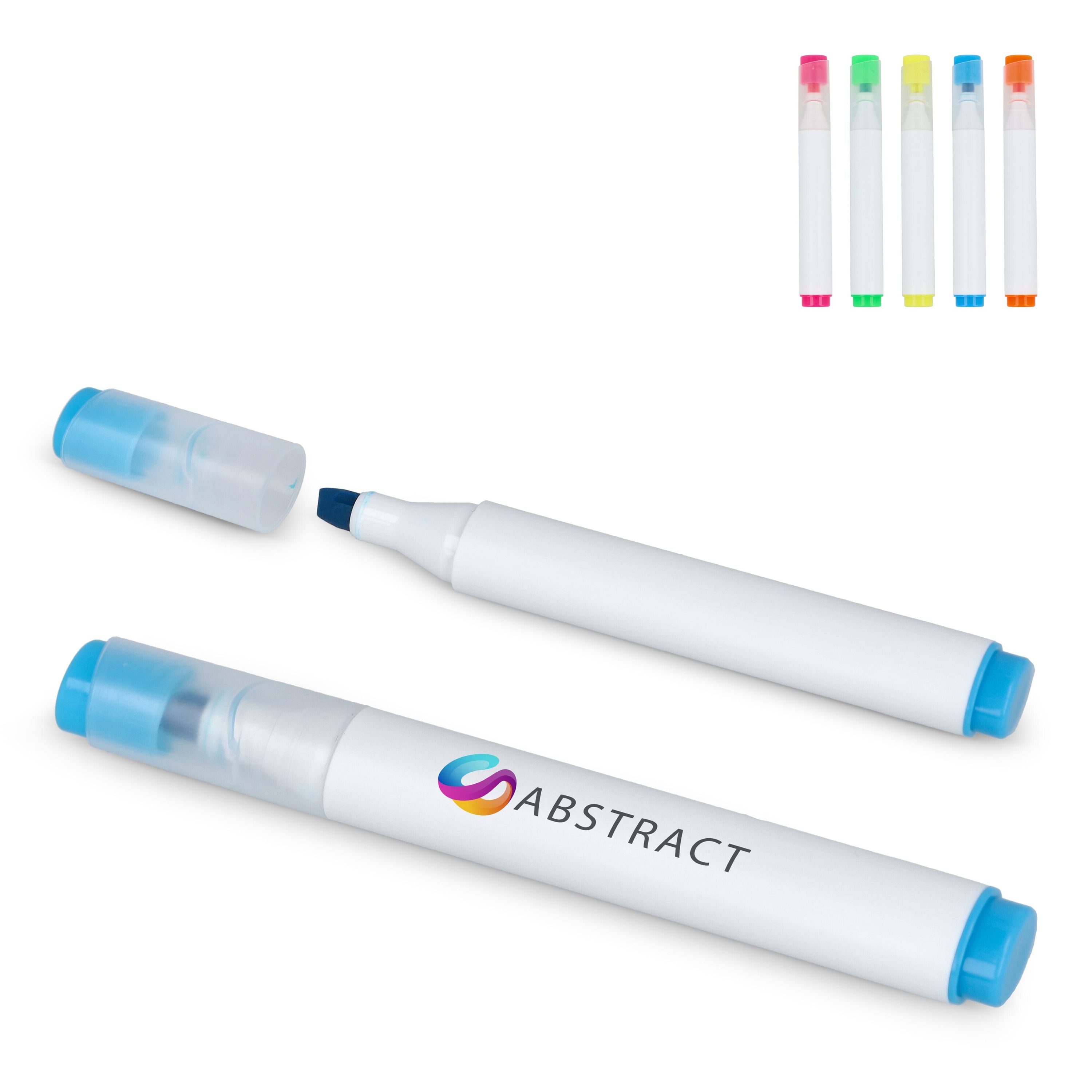 Ovaler Textmarker - grün-583