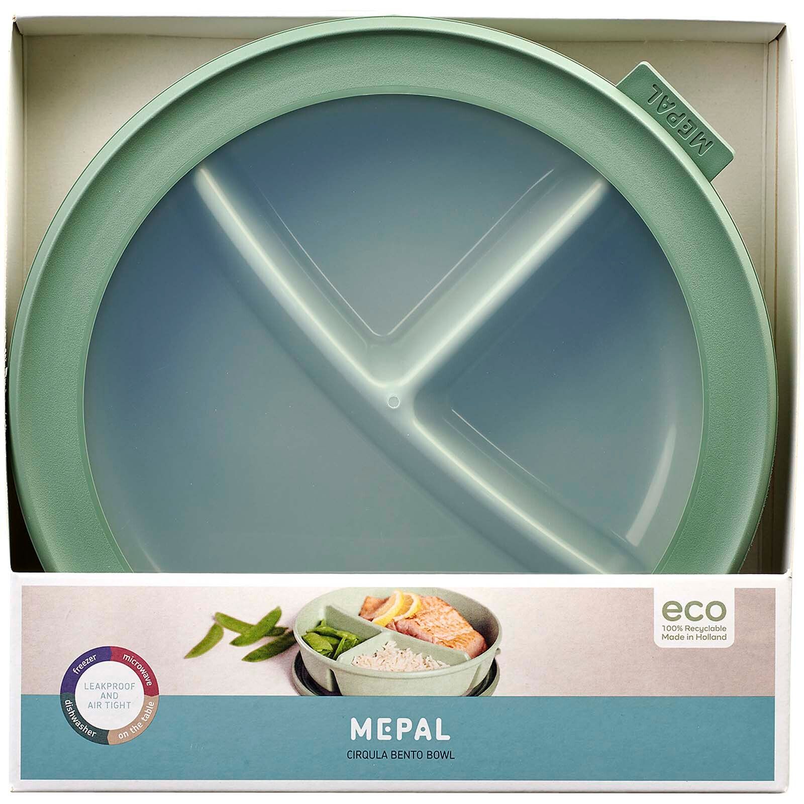 Mepal Cirqula 250+250+500 ml Bento Bowl - salbei-156
