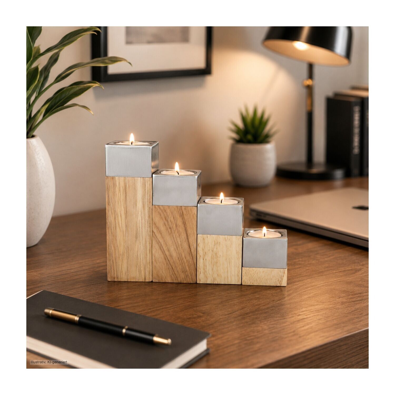 Geschenkset Kerzen-Quartett-10