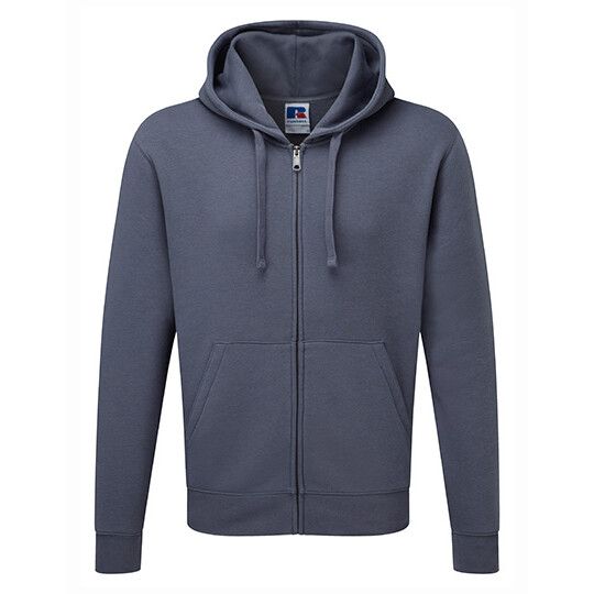 Men's Authentic Zipped Hood Jacket - convoy grey solid - S-241