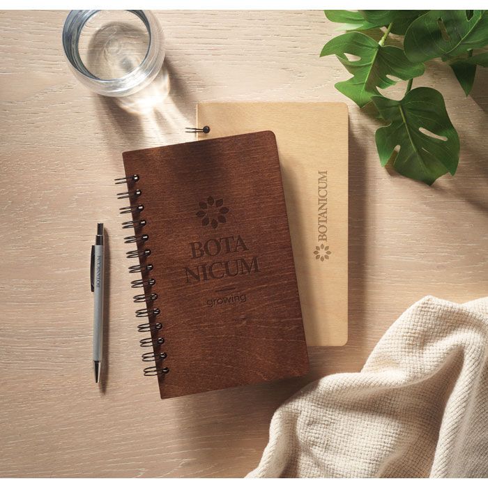DIN A5 Notizbuch GROWBOOK™ SAVAGE - braun-568