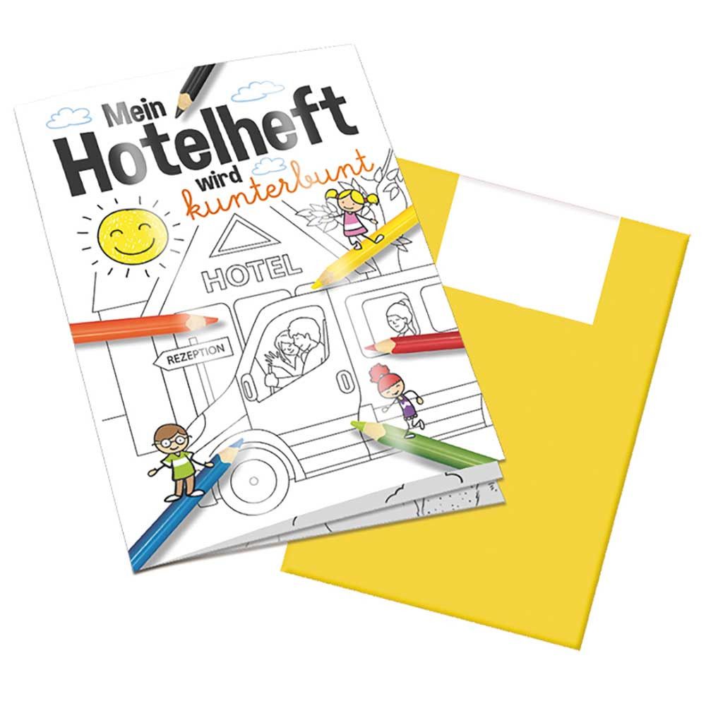 Malbuch / Mal-Set A6 - Hotel - Malbuch neutral-82