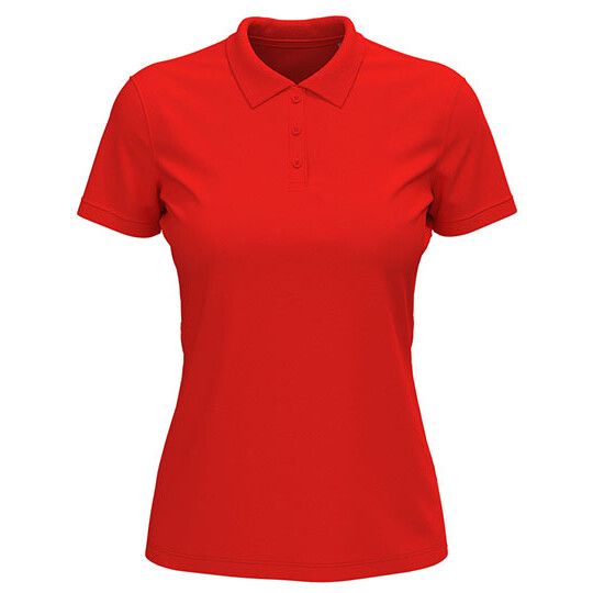 Lux Polo Women - scarlet red-431