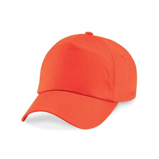 Junior Original 5 Panel Cap - orange-638