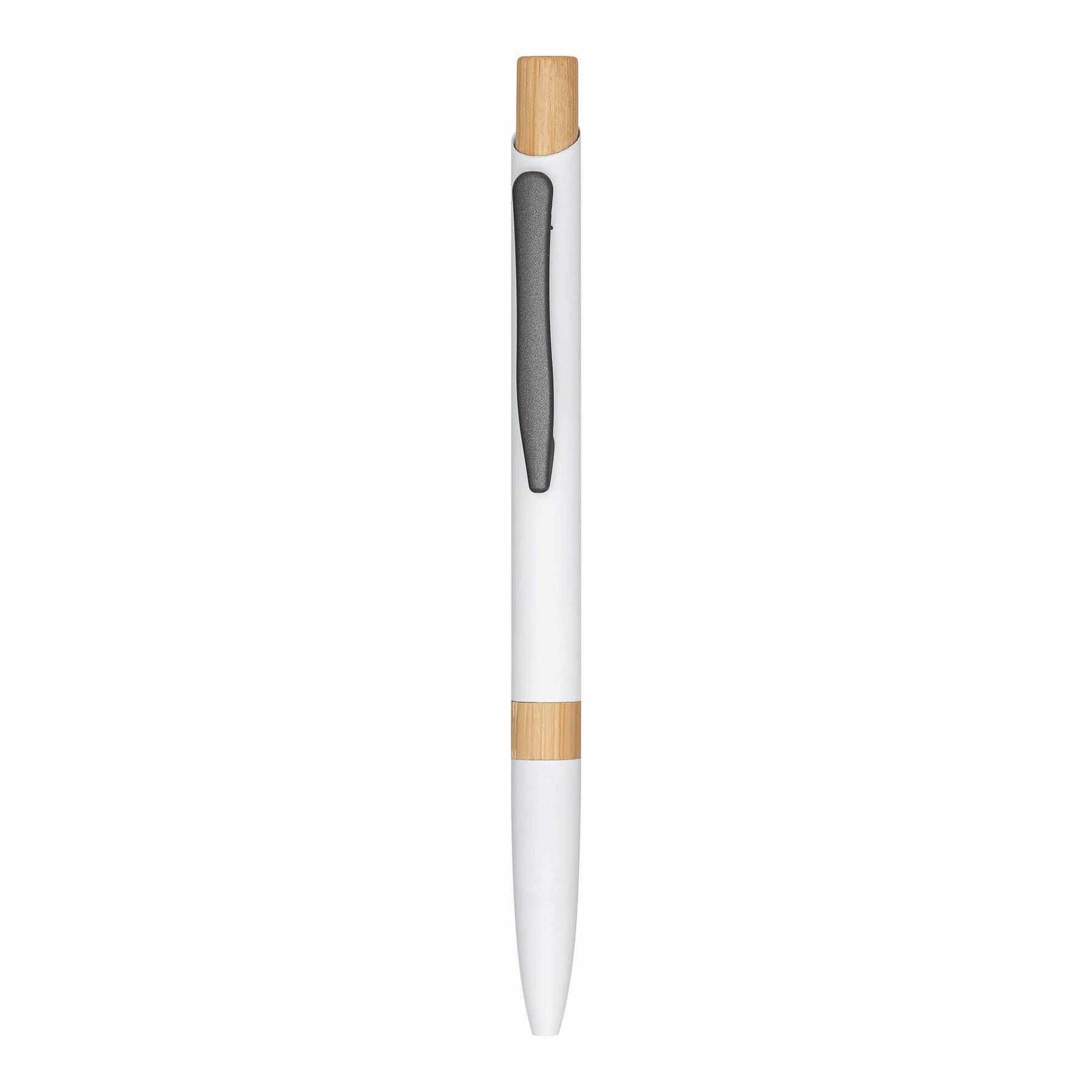 Aluminium-Kugelschreiber BAMBOO SYMPHONY - weiß-510