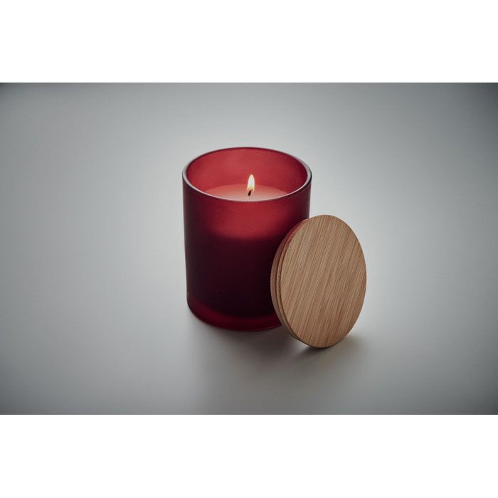 Kerze im Glas 280 g KEOPS LARGE - bordeaux-872