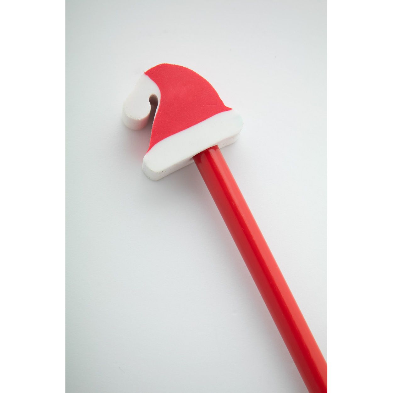 Ramsvika Bleistift mit Weihnachtsfigur, Weihnachtsmann - rot-10