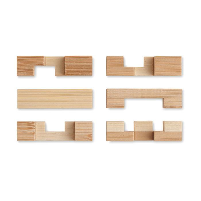 Holzpuzzle/Gehirnjogging Bambus SQUARENATS - holz-70