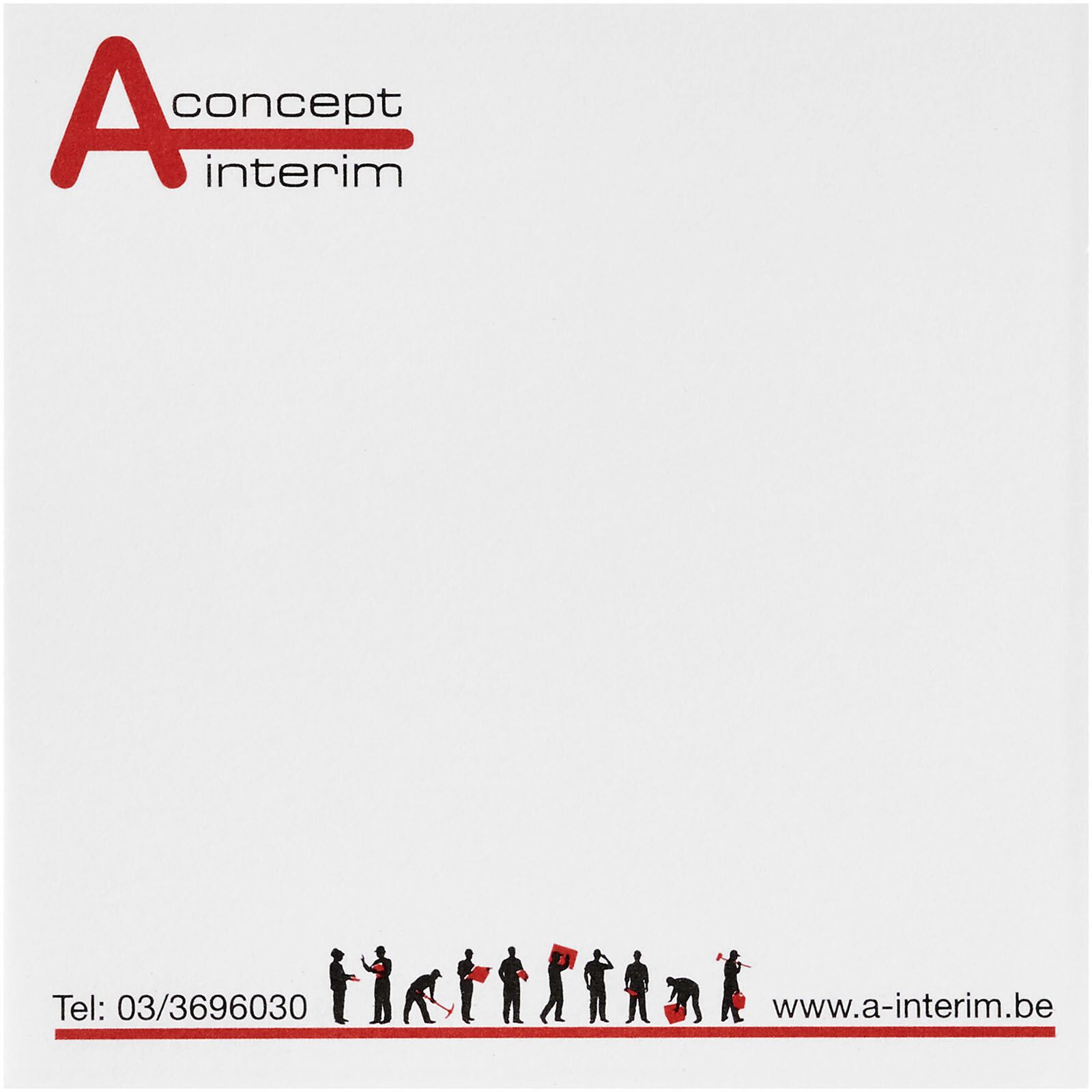 Sticky-Mate Haftnotizen 75x75 mm - weiss-317