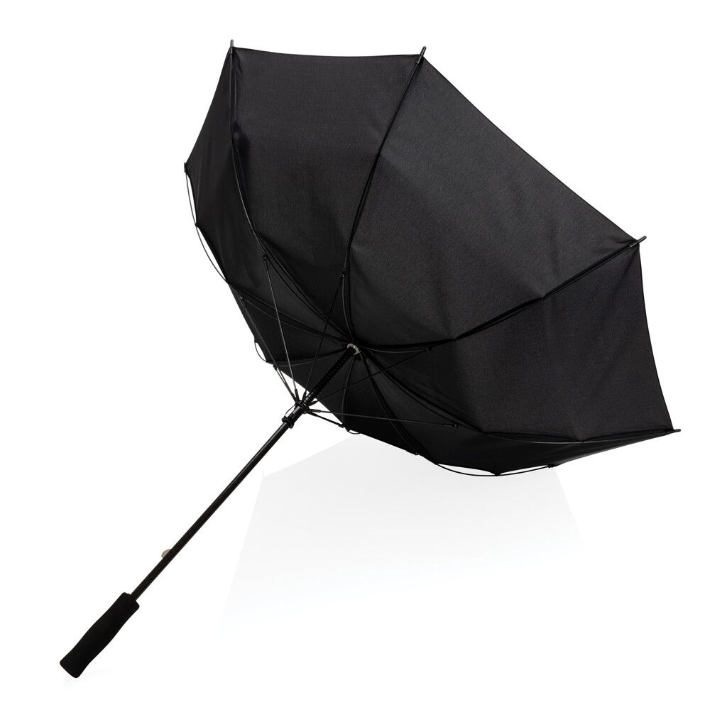 23" Impact AWARE™ RPET 190T Stormproof-Schirm - schwarz-623