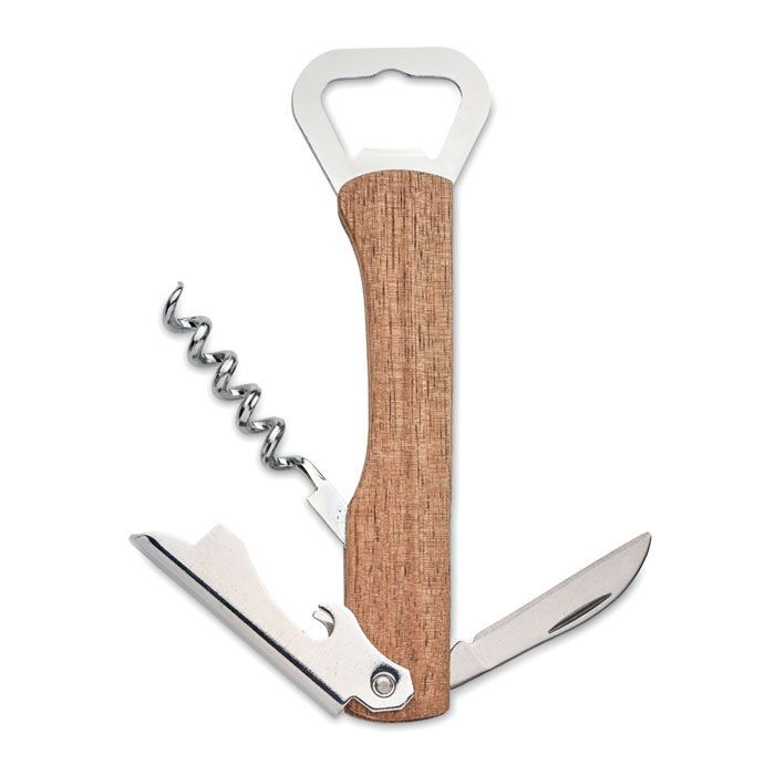3 in 1 Flaschenöffner WOOL - holz-785