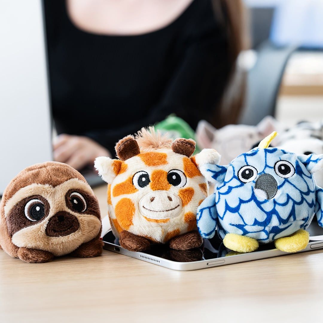 MiniFeet® Bildschirmreiniger Schmoozies® Giraffe - bunt-974