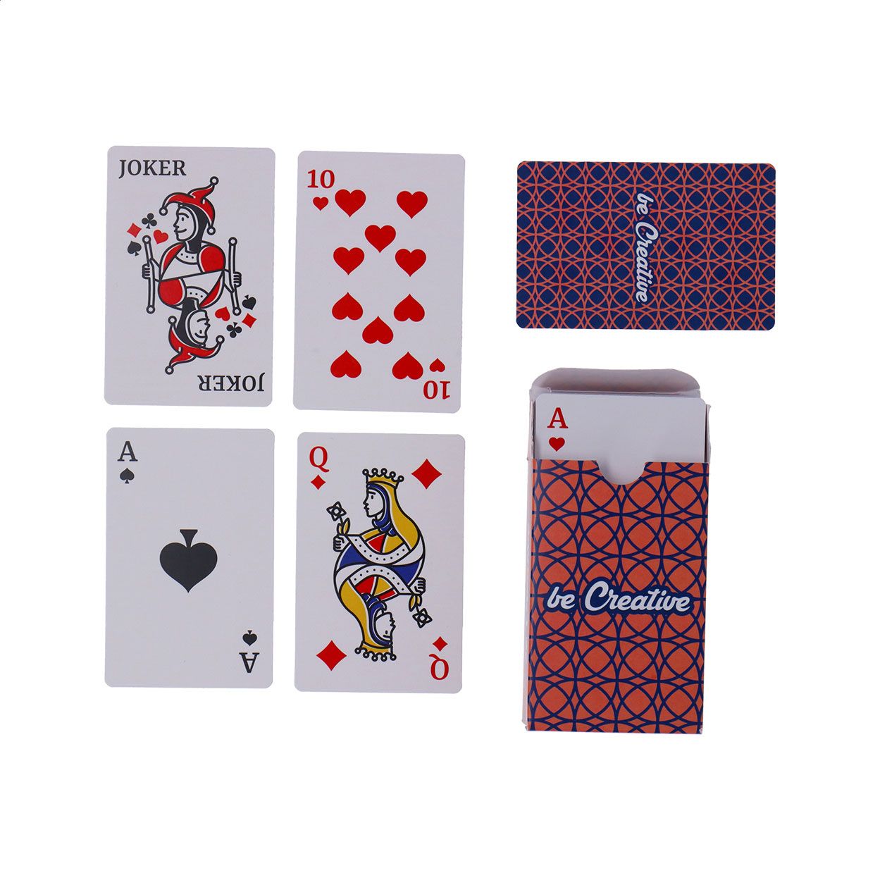 Individuelle Spielkarten CreaCard - weiß-177