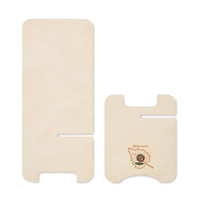 Smartphone Halter Birkenholz GROUW STAND - holz-137