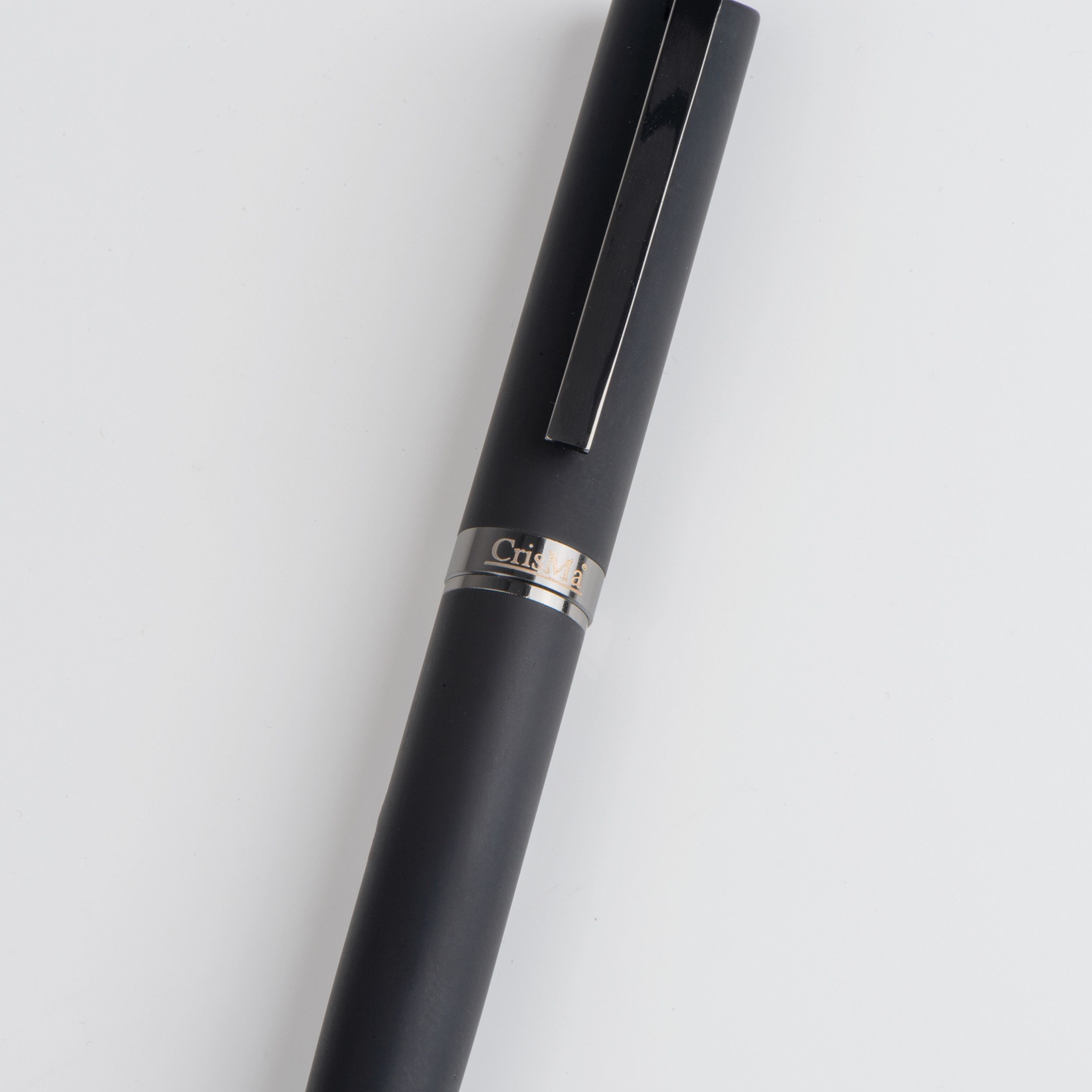 CrisMa Kugelschreiber aus Edelstahl - schwarz-846