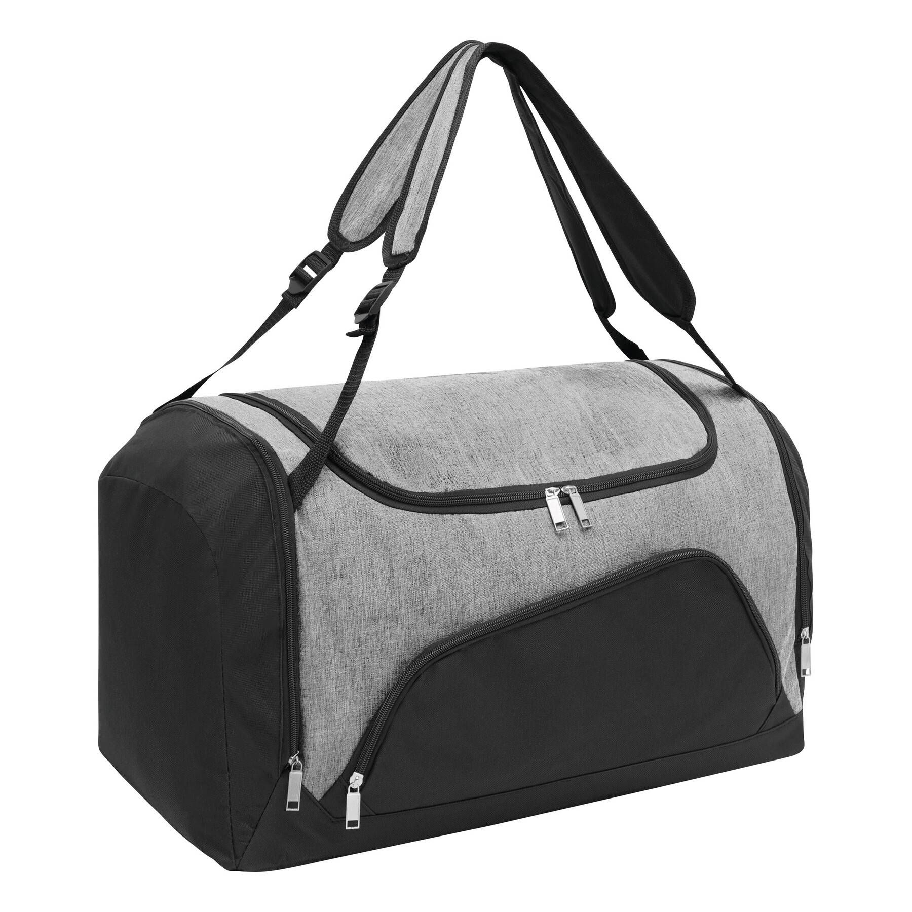 Sporttasche 2 IN 1 - grau - schwarz-185