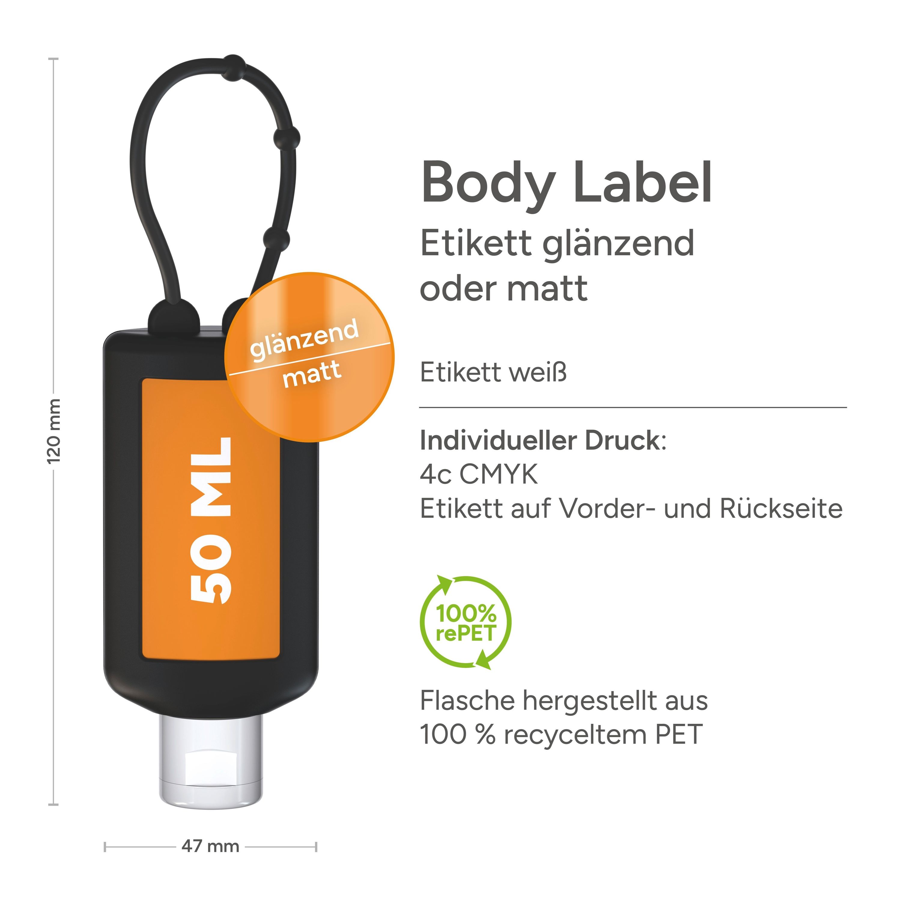 50 ml Bumper Duschgel Ingwer-Limette Body Label-195