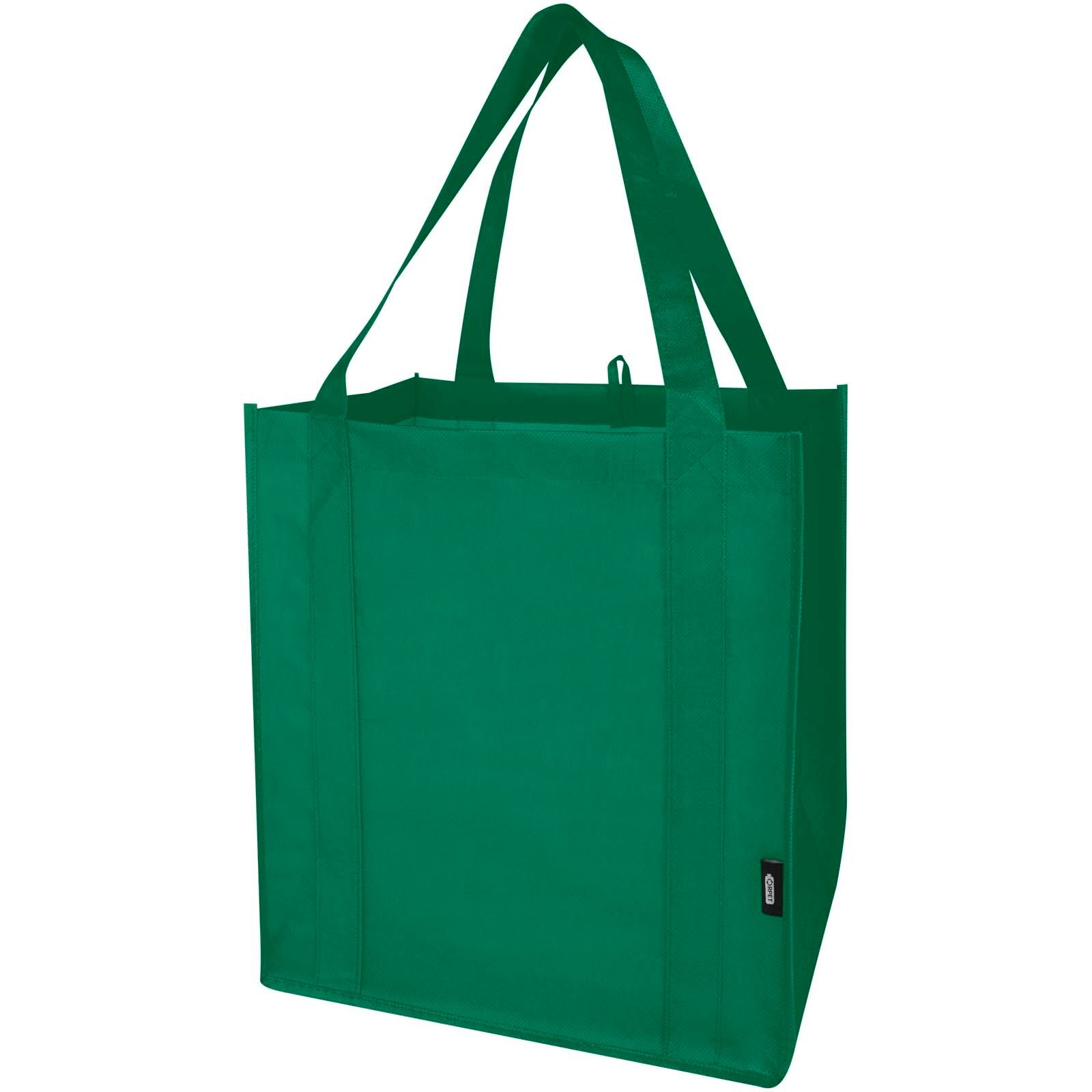 Liberty Tragetasche mit hartem Boden aus recyceltem GRS Non Woven 6 L - grün-849
