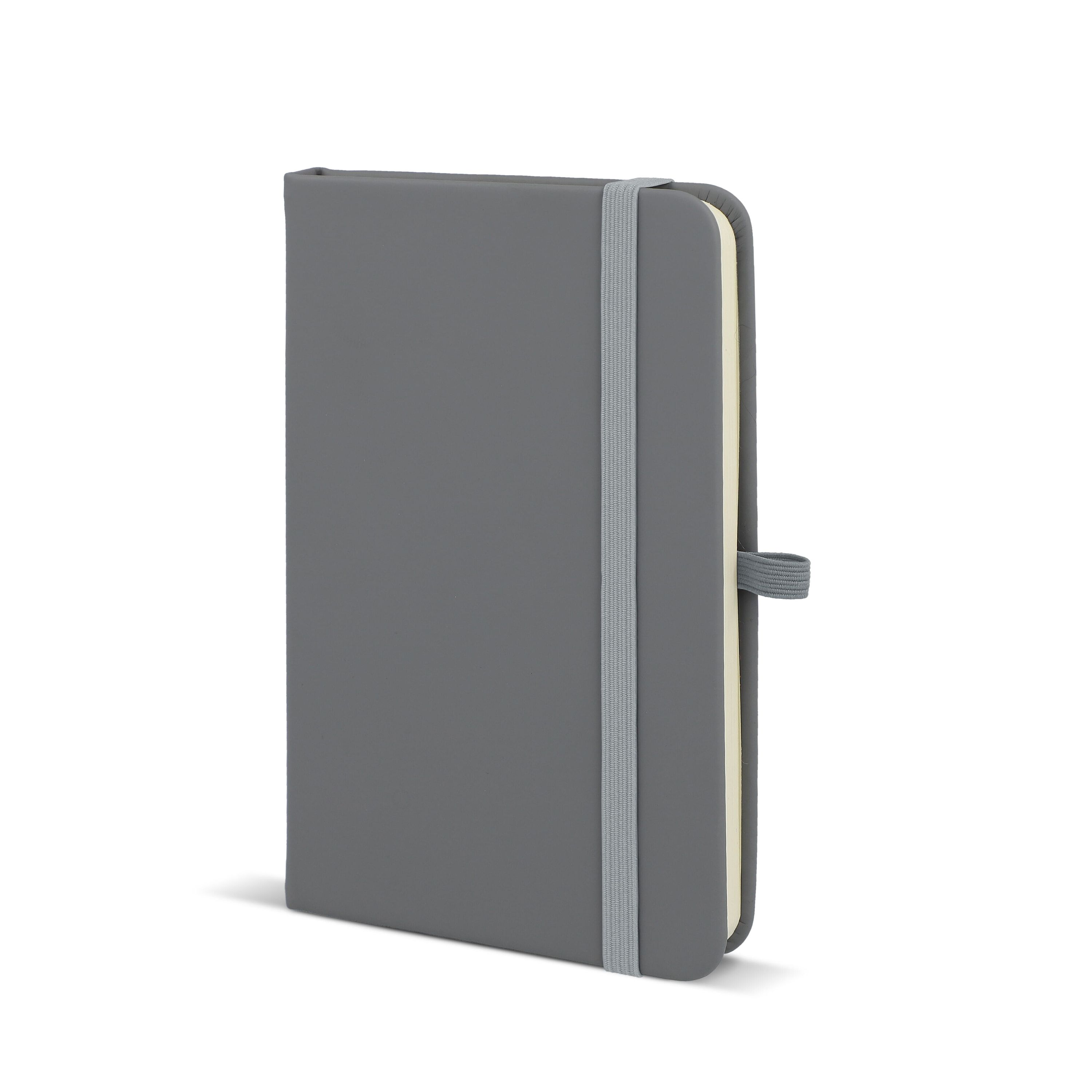 PU-Notizbuch Sora A6 - hellgrau-634