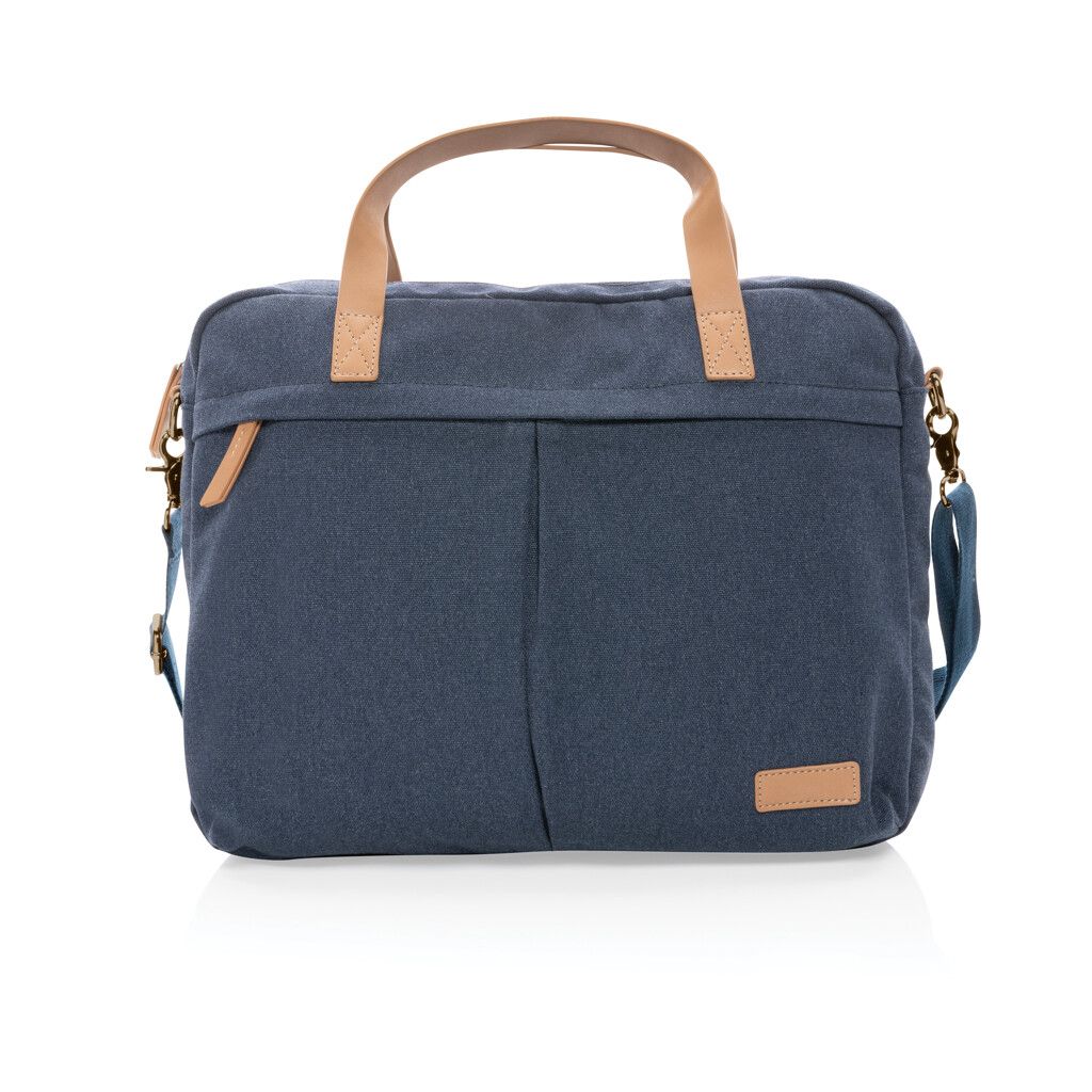 Impact AWARE™ 16 oz. rCanvas Laptop-Tasche - blau-622