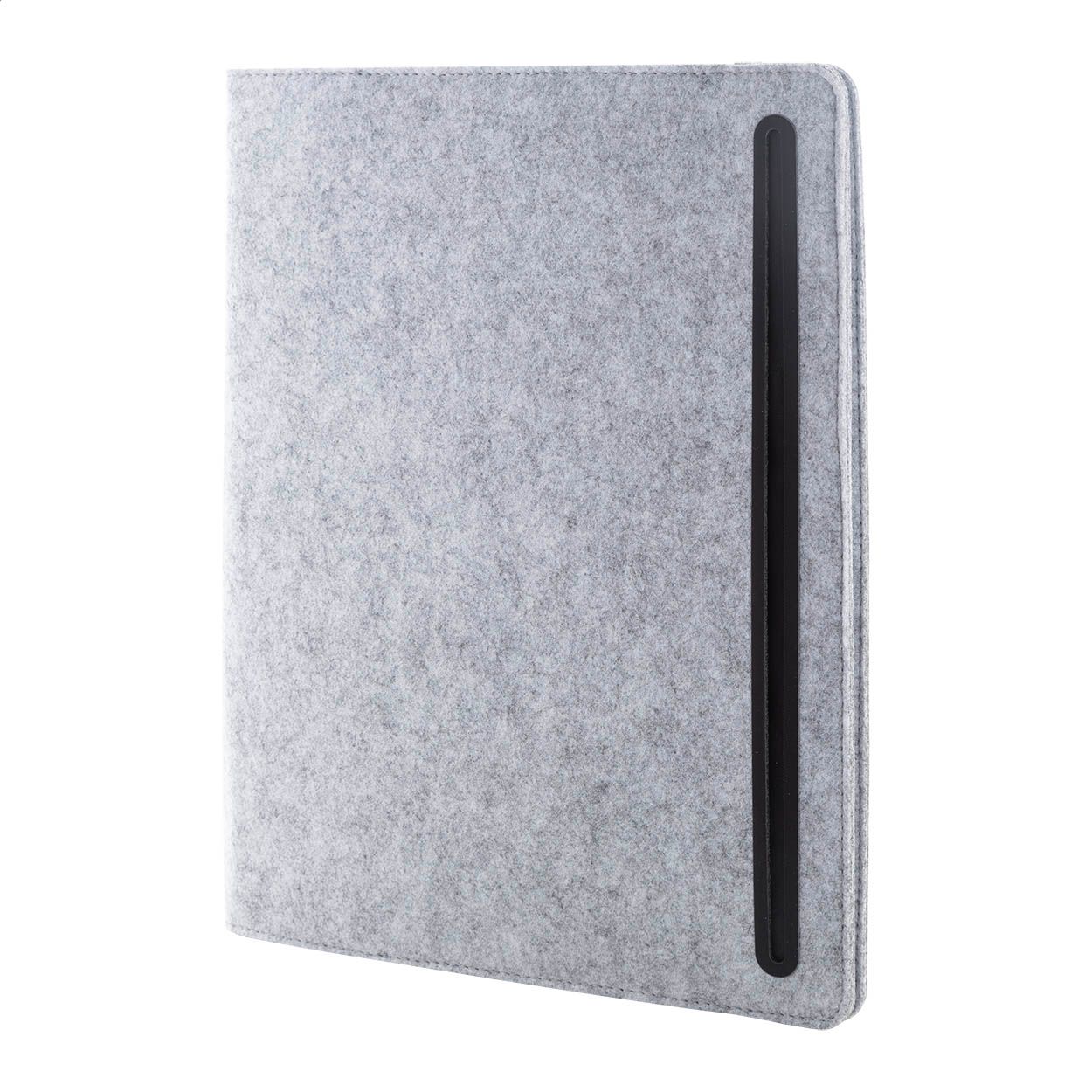 Refelt Meet A4 Dokumentenmappe aus RPET-Filz - grau-65