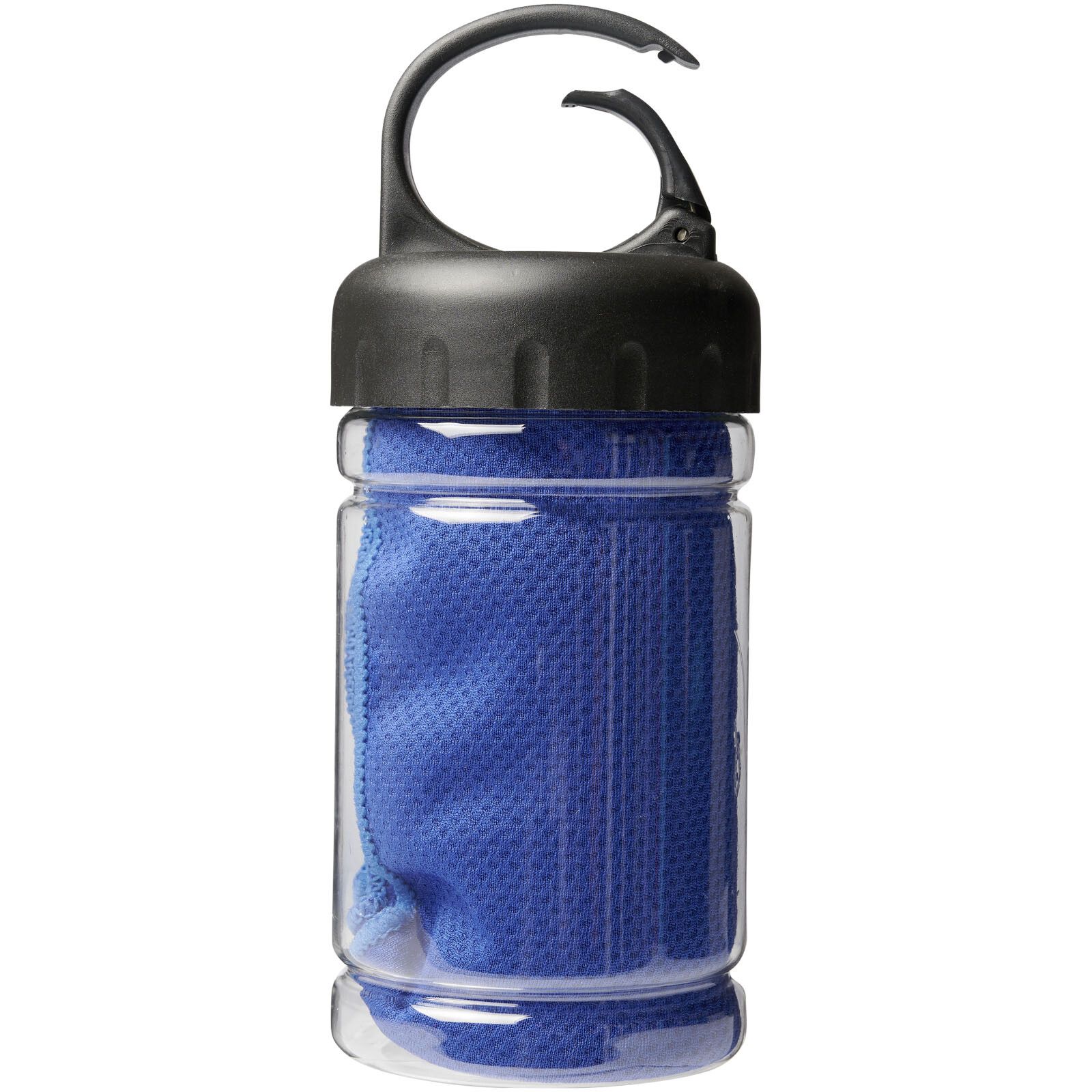 Remy Kühlhandtuch in PET-Behälter - royalblau-748