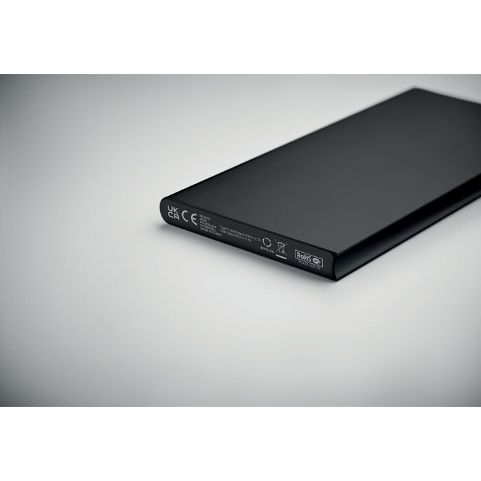8000 mAh Powerbank POWERFLAT8C - schwarz-524